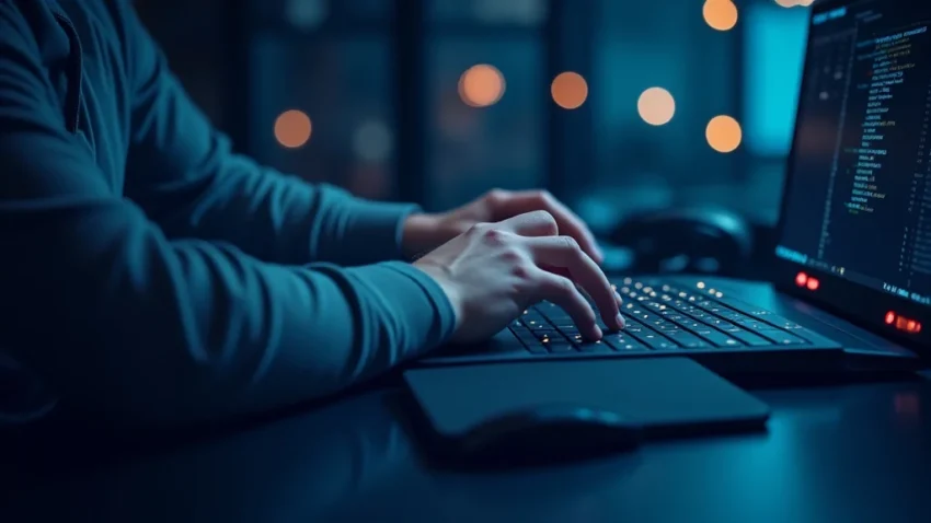 The image shows a server rack, representing a featured graphic for Best CS Hosting Server Reviews.