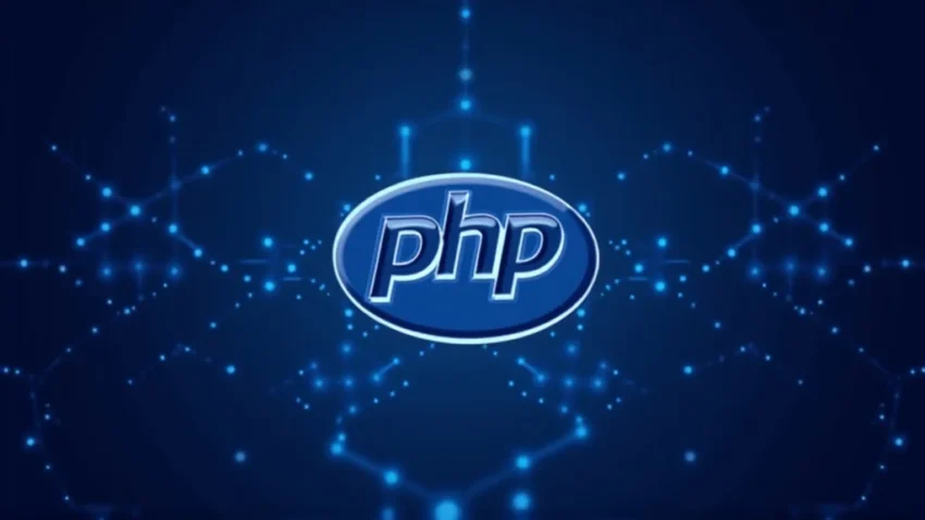 The image shows a computer screen displaying a detailed review of PHP website hosting options.
