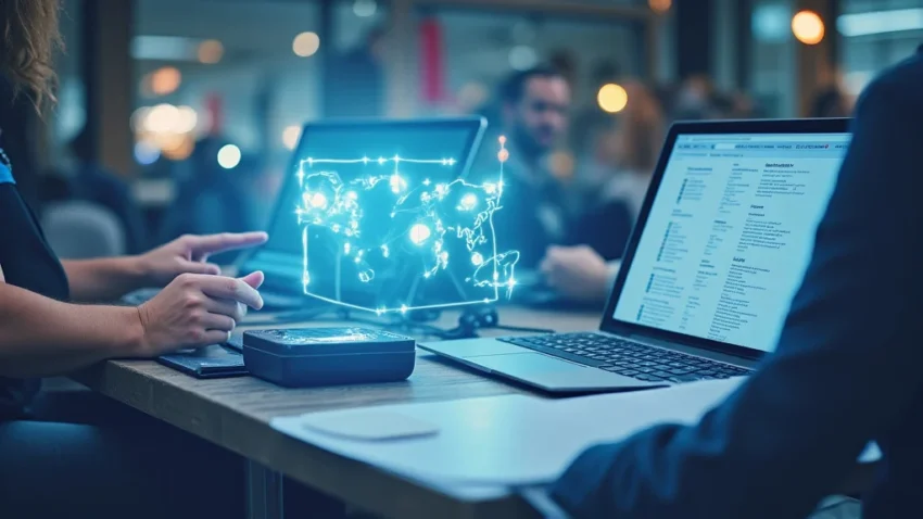 The image shows a review summary highlighting user-friendly web hosting options for easy site creation.